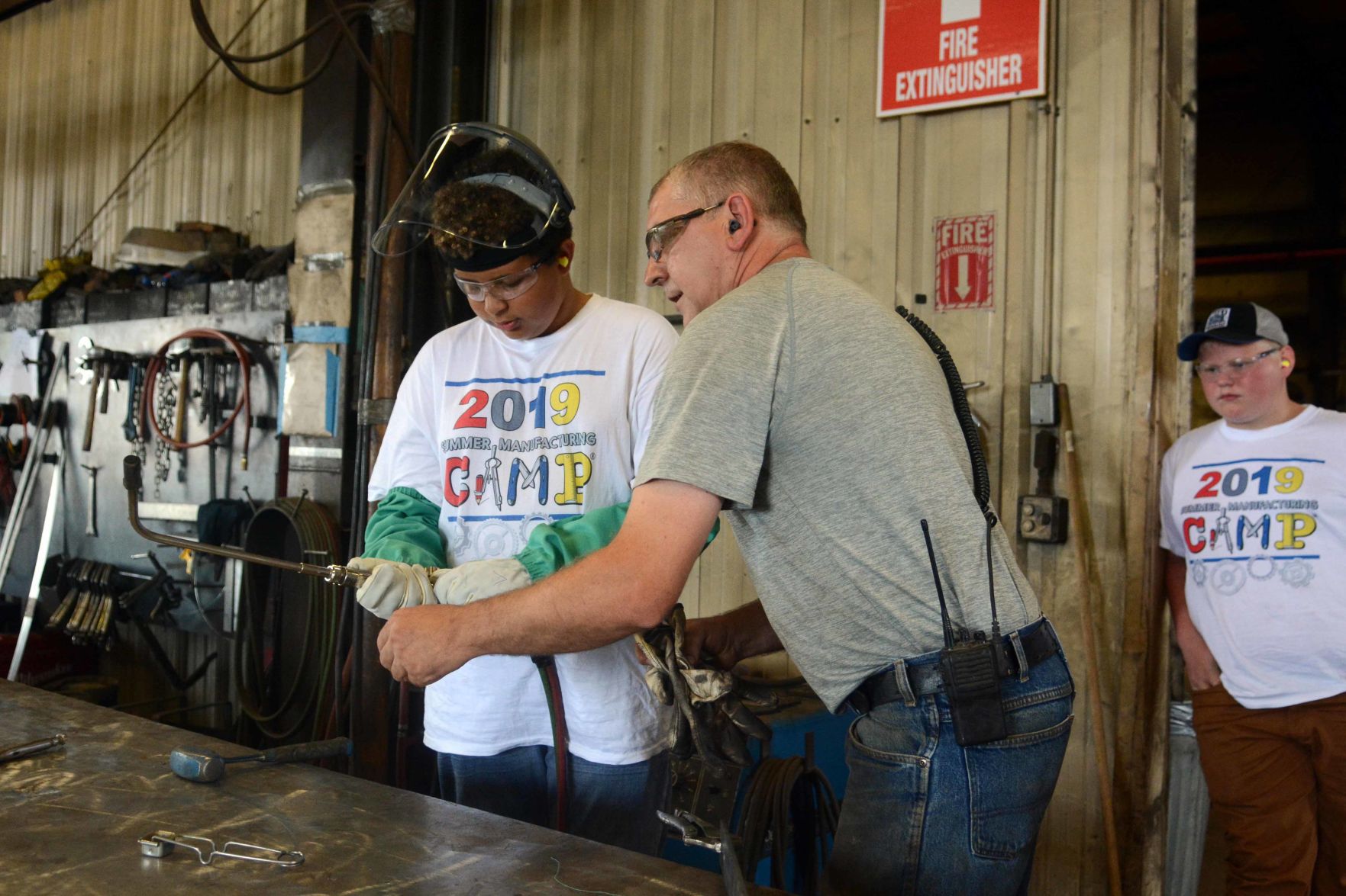 'Fun with Torches' welding camp tours McFarlane Manufacturing